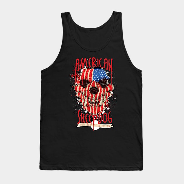 American sheepdog Tank Top by Alouna